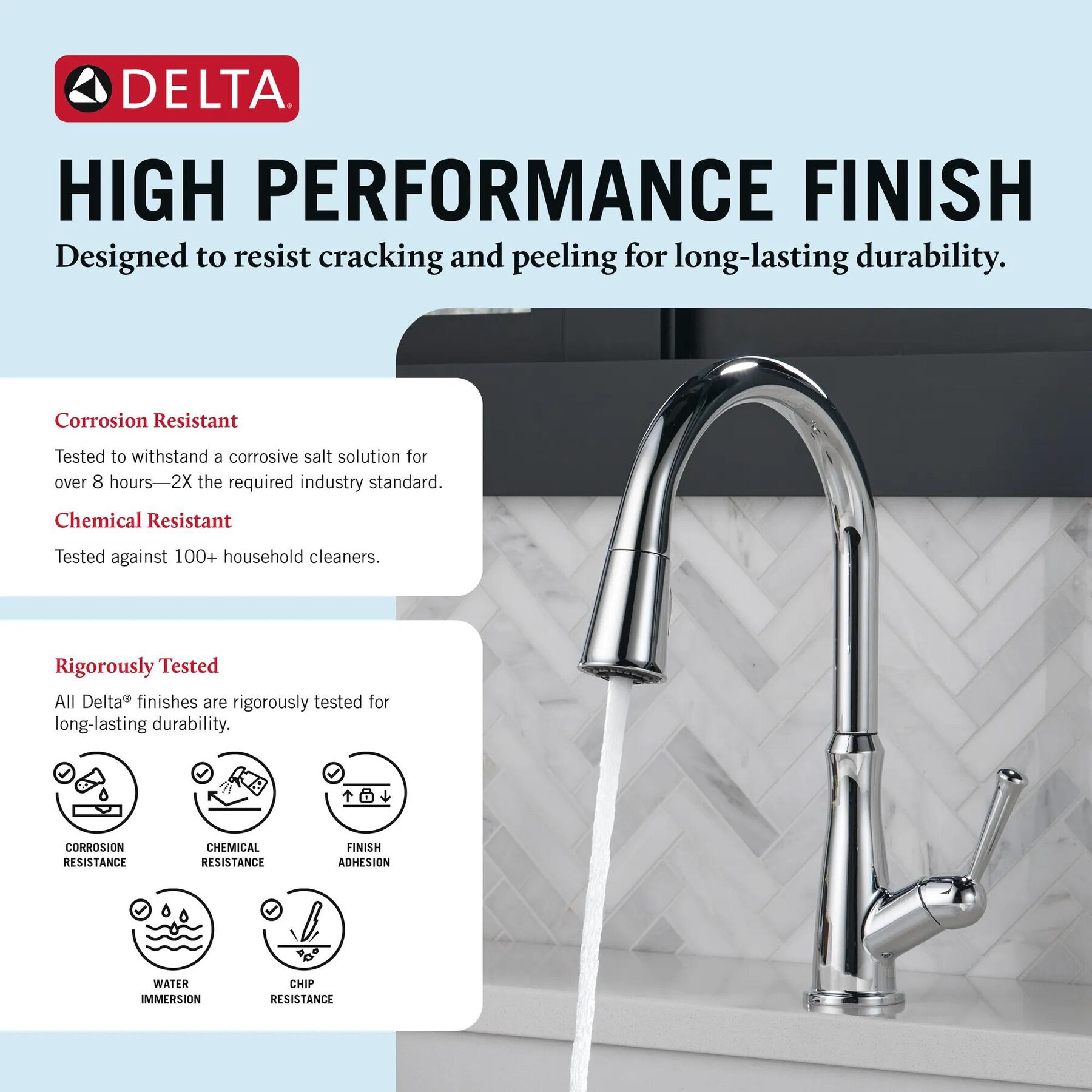 Single Handle Pull-Down Kitchen Faucet