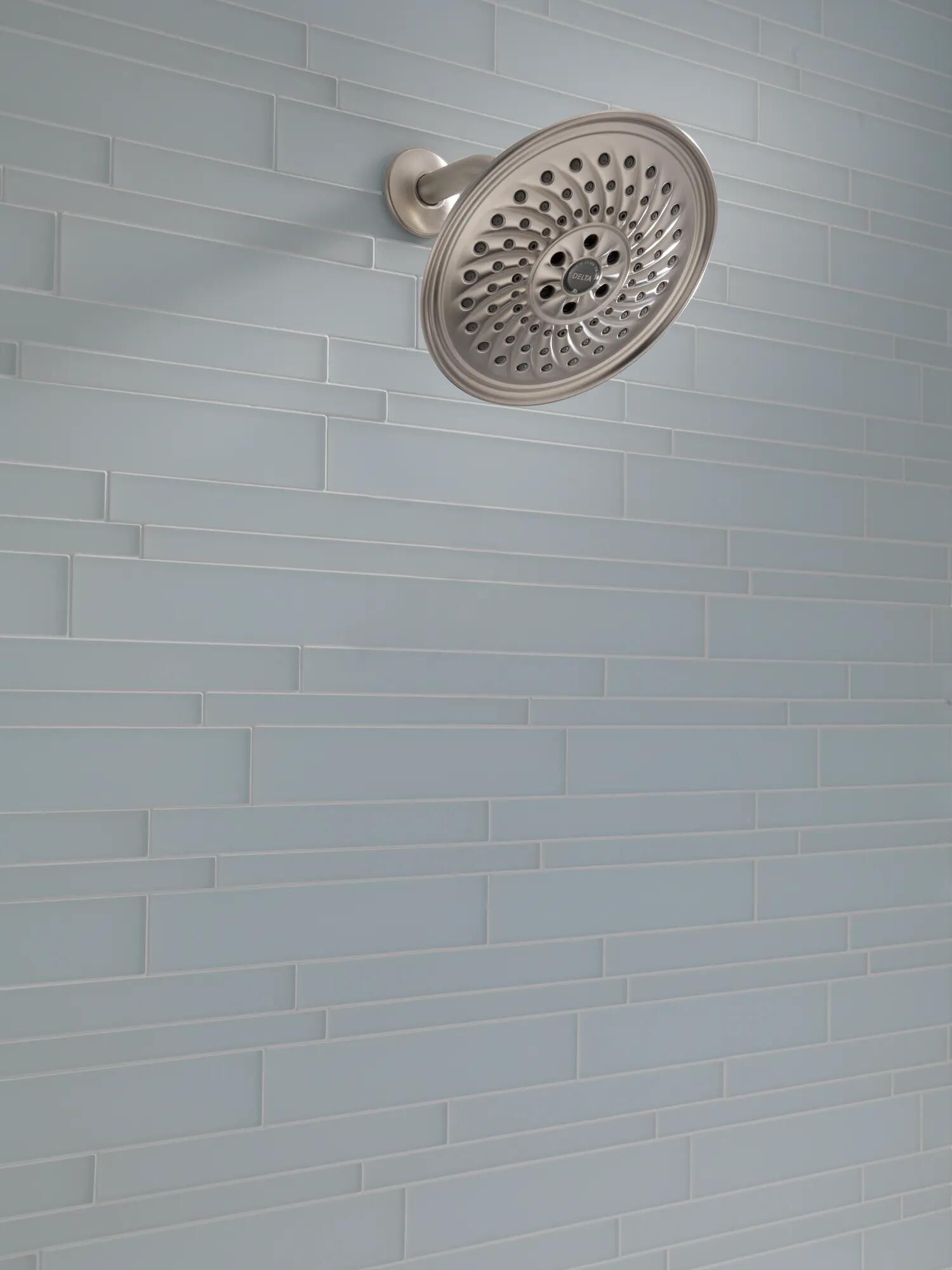 kota H2Okinetic® 3-Setting Raincan Shower Head in Stainless 52687-SS