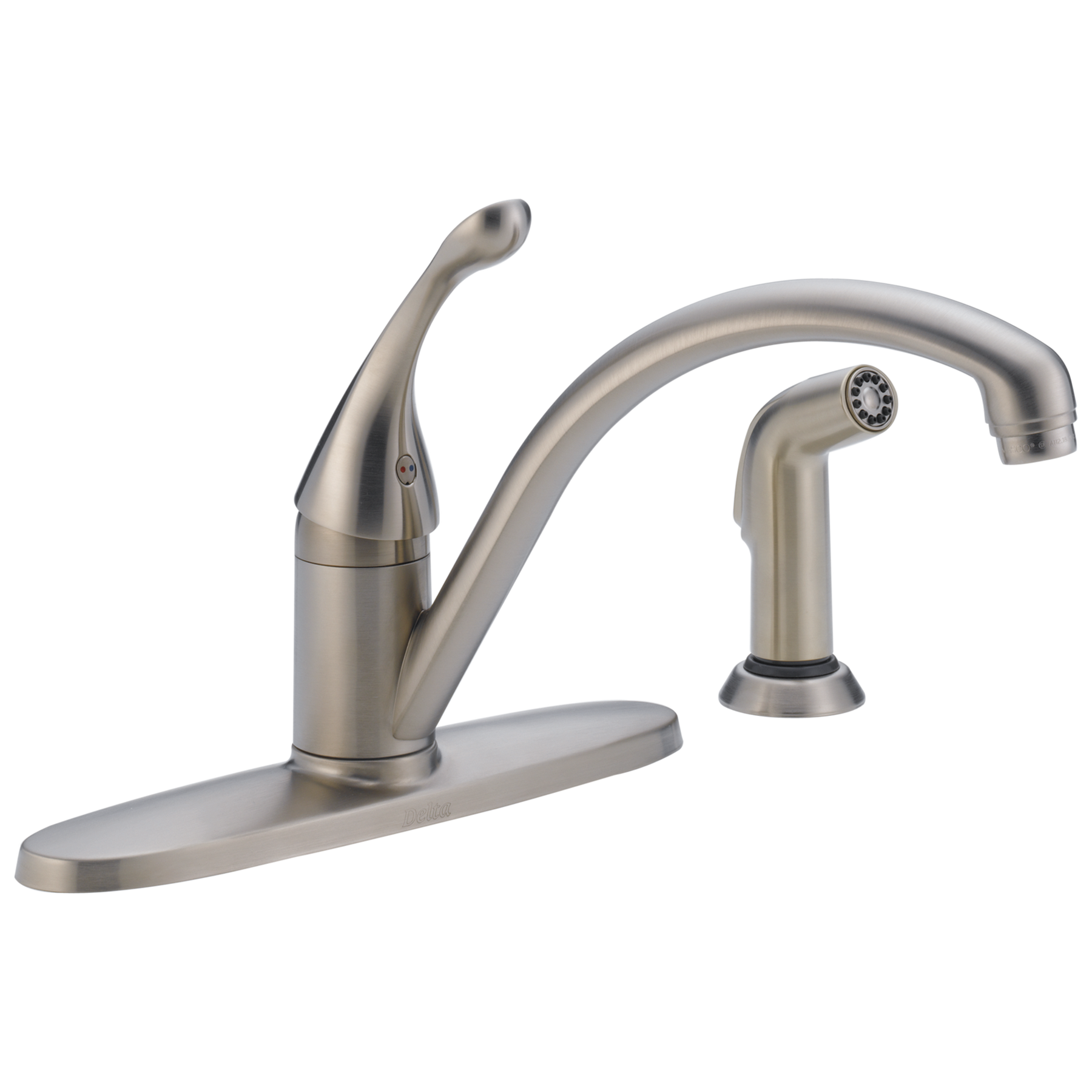 Single Handle Kitchen Faucet with Spray