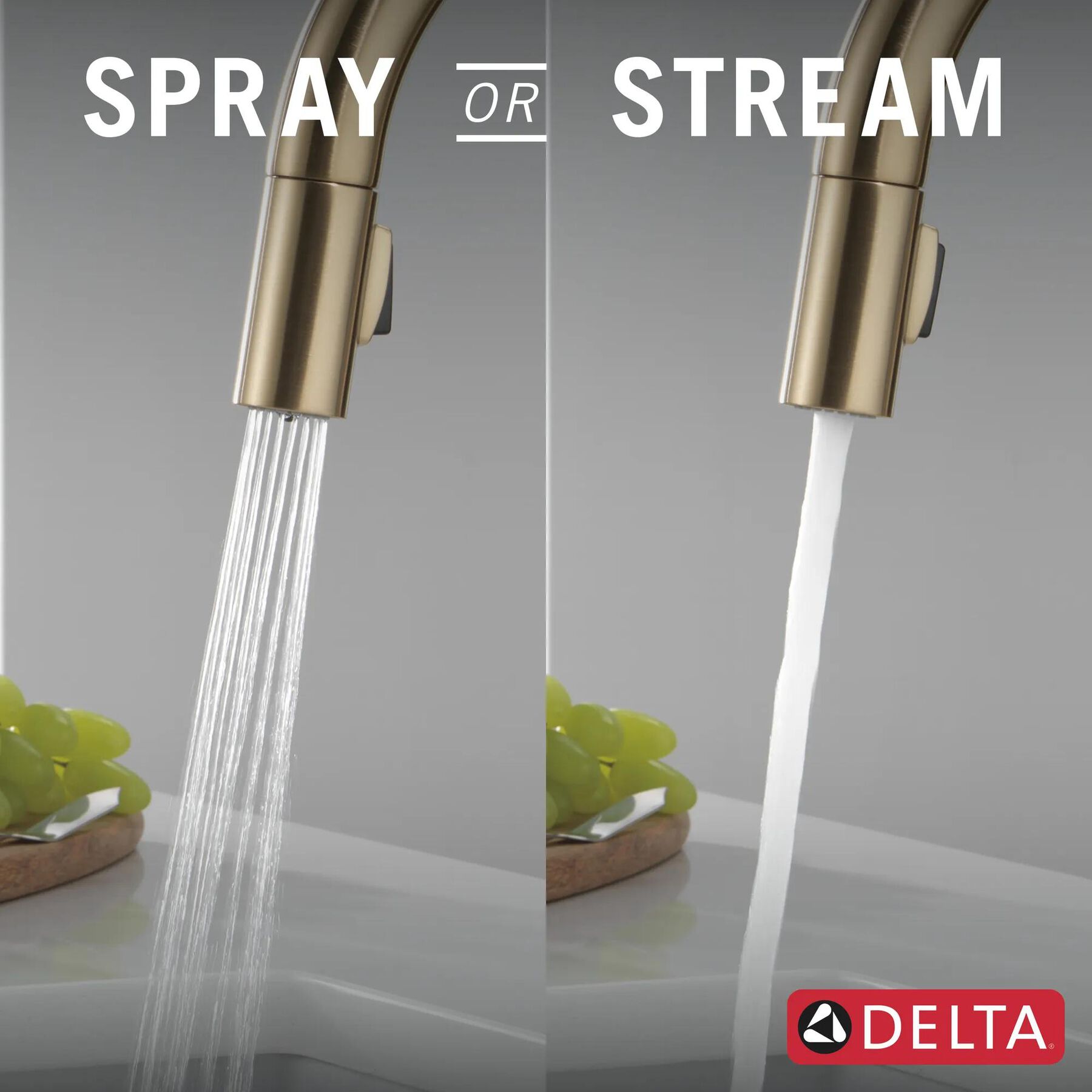 Touch2O with Touchless and VoiceIQ&reg; Technology Single Handle Pull-Down Kitchen Faucet with Soap Dispenser