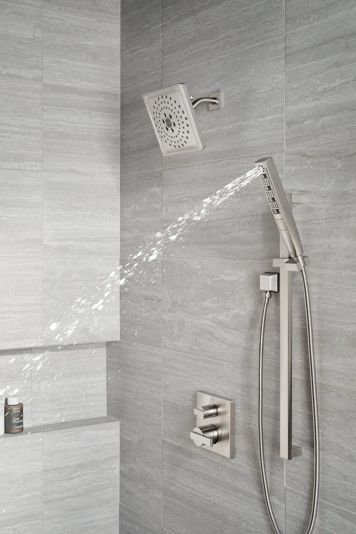 H<sub>2</sub>Okinetic&reg; Hand Shower 1.75 GPM w/Slide Bar 4S