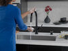 Single Handle Pull-Down Kitchen Faucet with Touch<sub>2</sub>O&reg; Technologyand Soap Dispenser