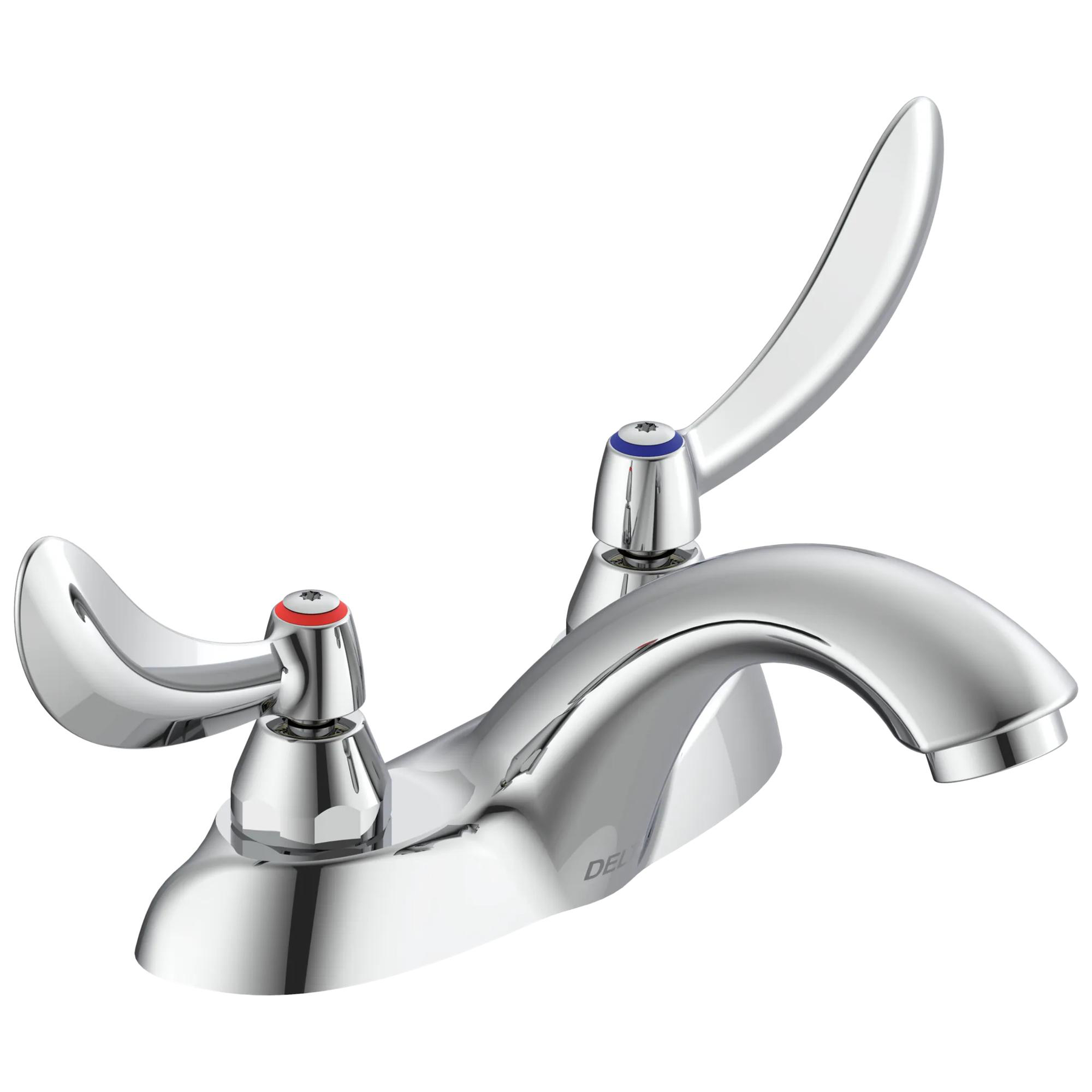 Two Handle Centerset Lavatory Faucet - Less Pop-Up