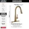 VoiceIQ&reg; Single Handle Pull-Down Faucet with Touch<sub>2</sub>O&reg; Technology