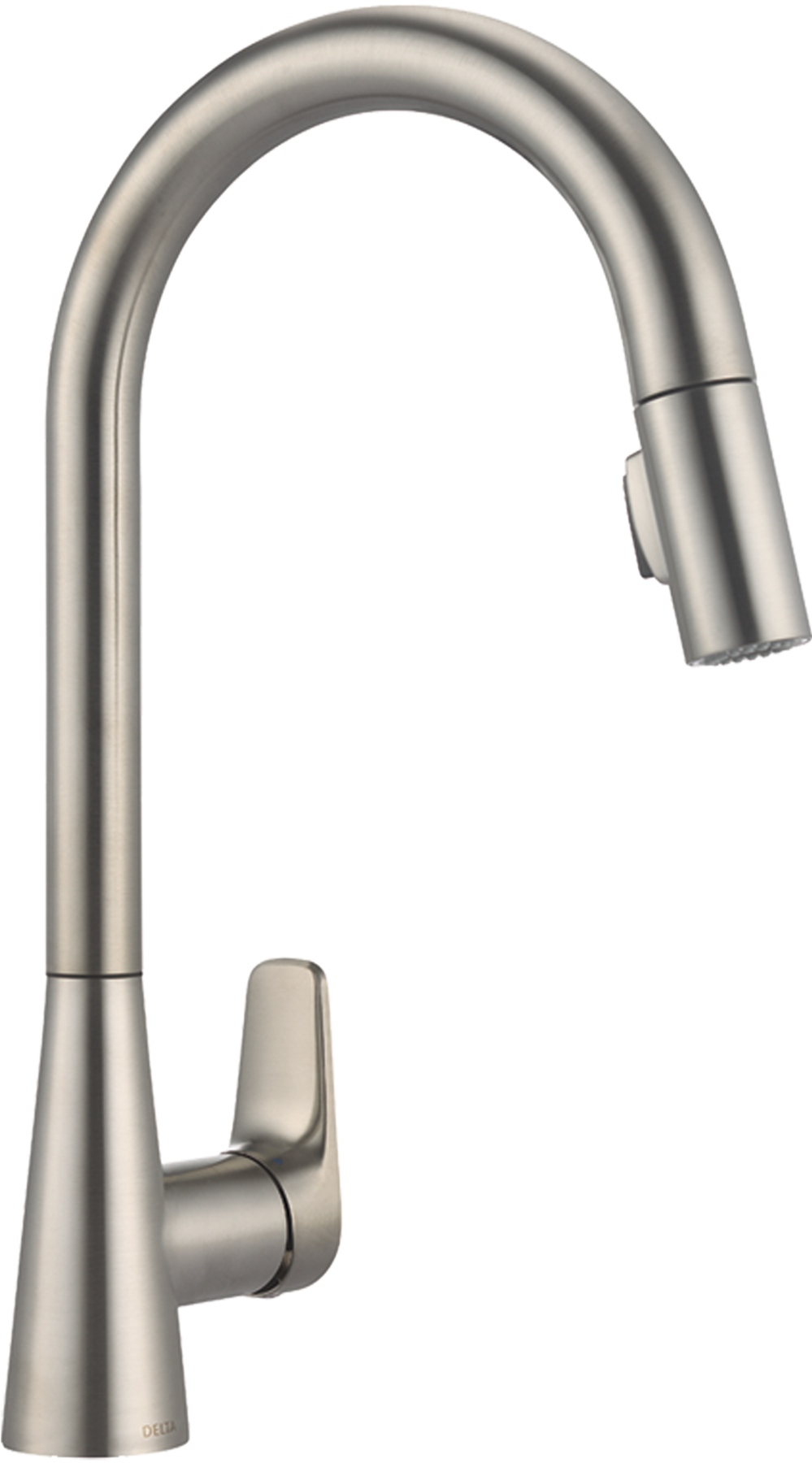 Single Handle Pull-Down Kitchen Faucet in Stainless 91355-SS
