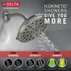 H2Okinetic&reg; 4-Setting Shower Head with Ultrasoak&reg;