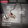 Single Handle Pull-Down Kitchen Faucet with Soap Dispenser and ShieldSpray&reg; Technology (Recertified)