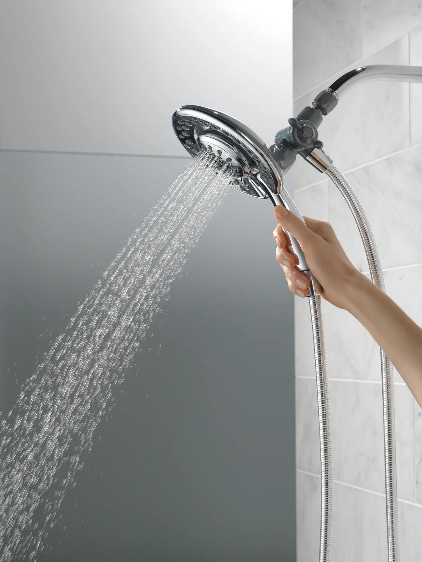 In2ition&reg; 4-Setting Two-in-One Shower