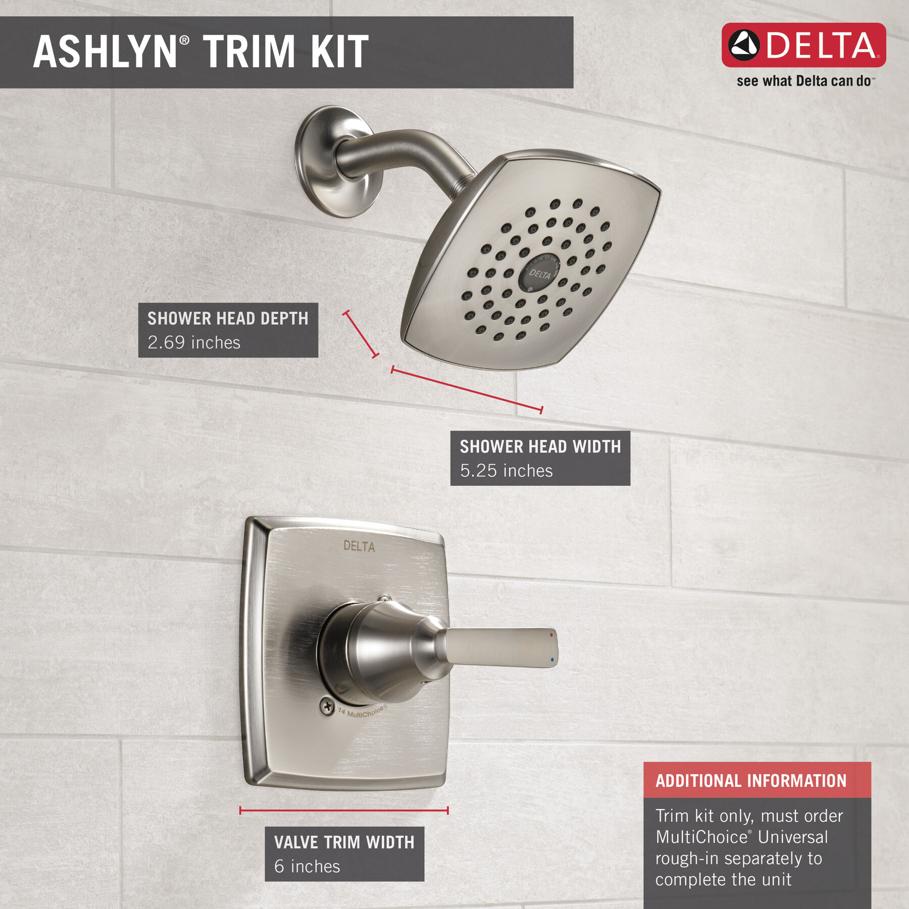 Monitor&reg; 14 Series Shower Trim