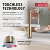 Touch<sub>2</sub>O&reg; Technology Kitchen Faucet with Touchless Technology