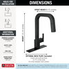 Single-Handle Pull-Down Kitchen Faucet