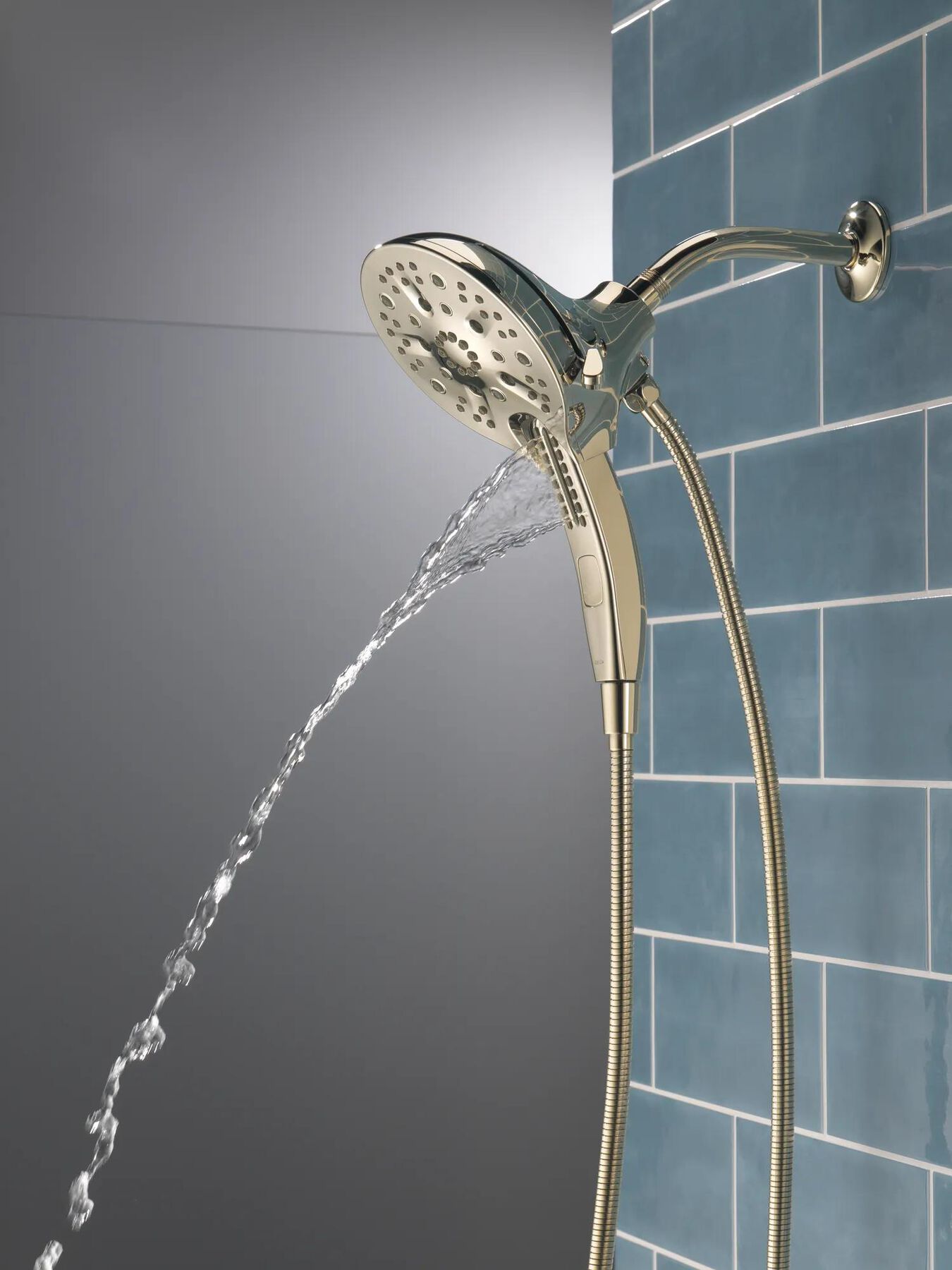 In2ition&reg; H<sub>2</sub>Okinetic&reg; 5-Setting Two-in-One Shower