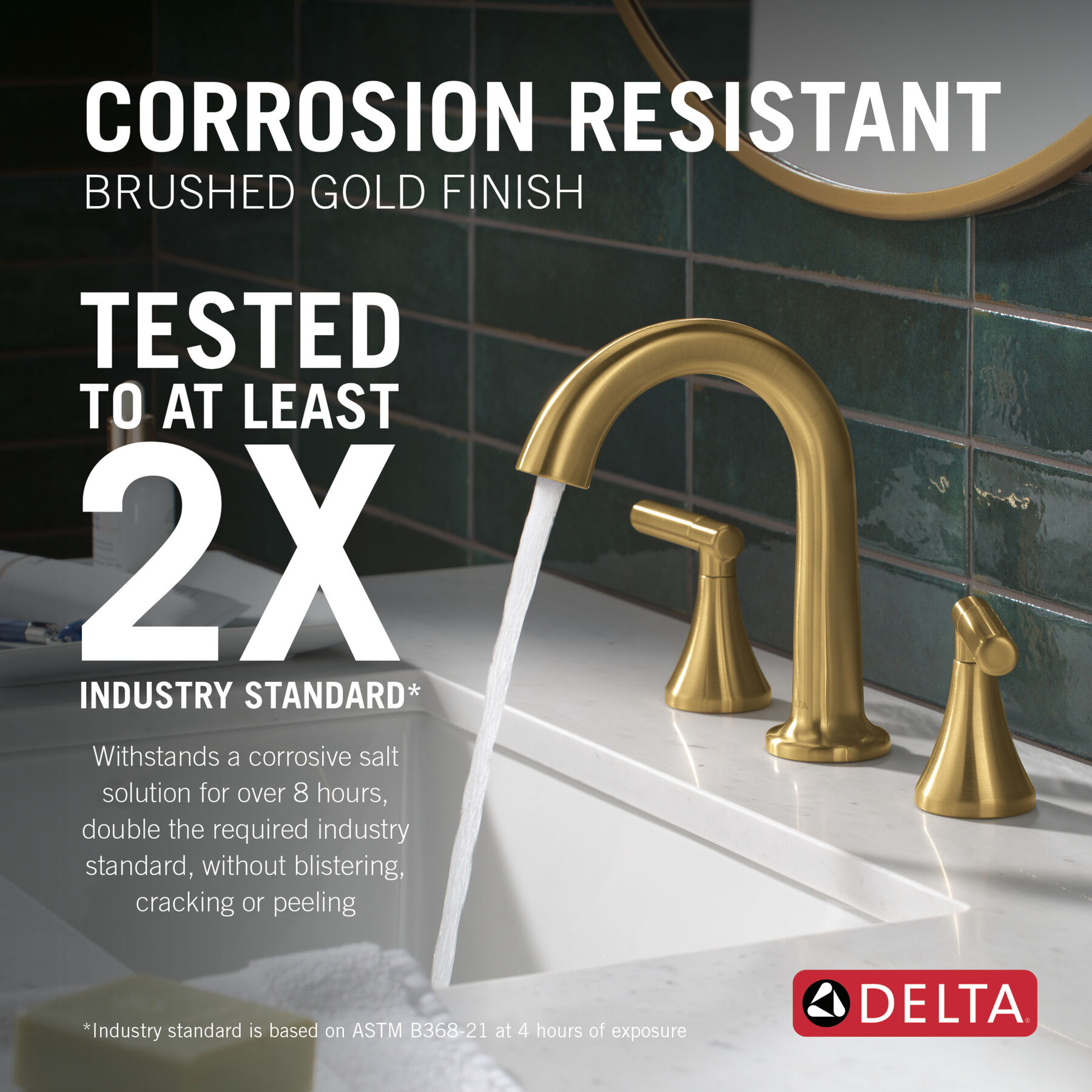 Two Handle Widespread Bathroom Faucet