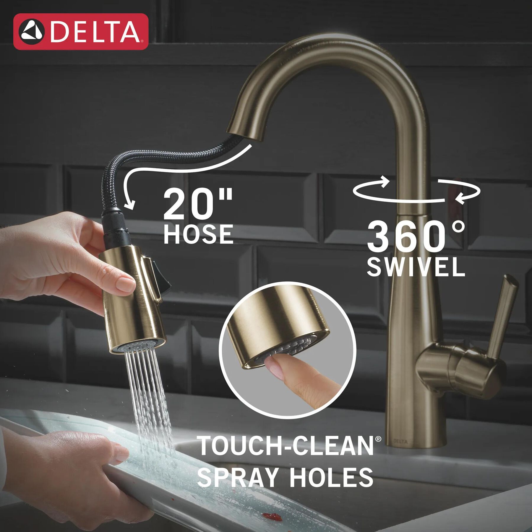 Pull-Down Prep Faucet  (Recertified)