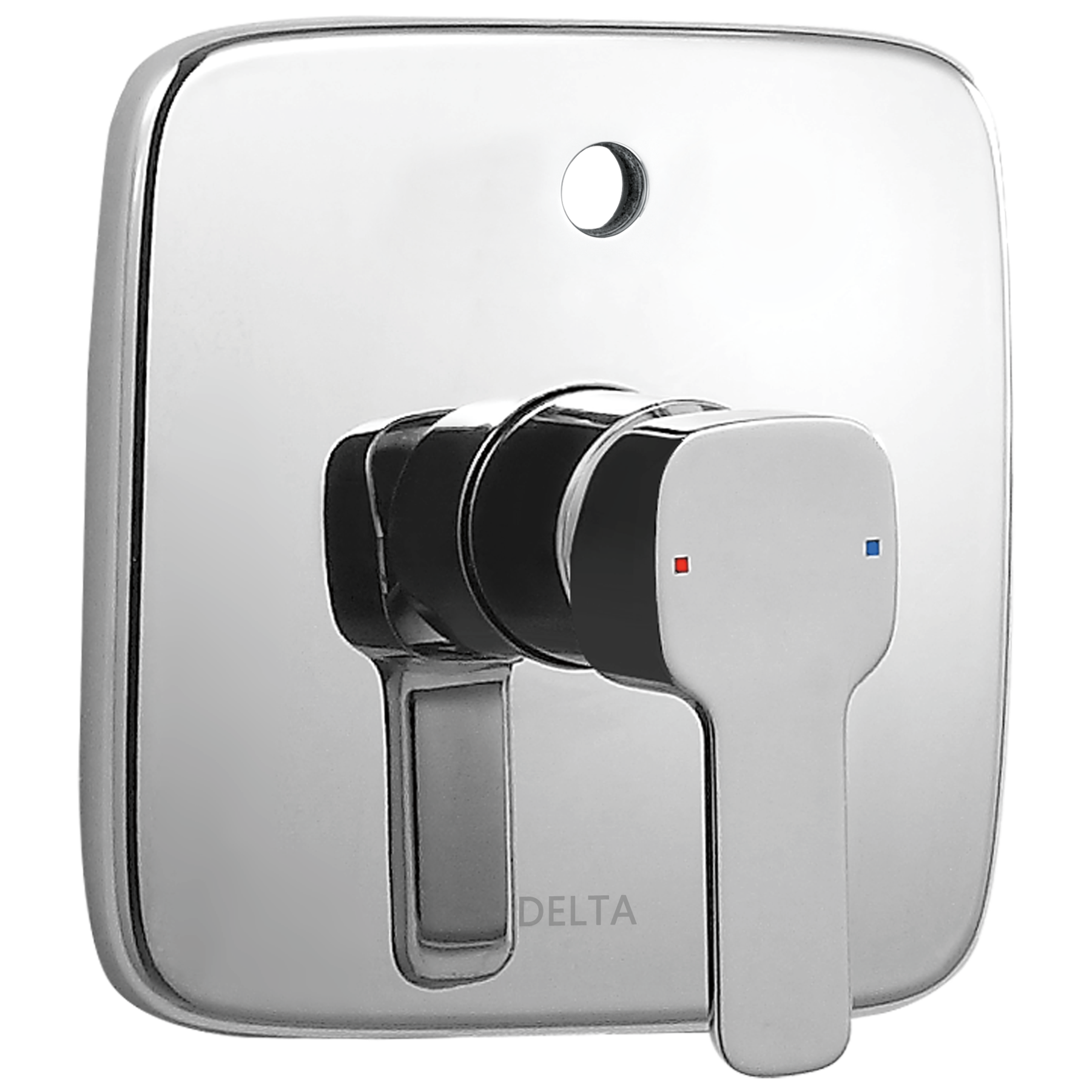 In Wall Shower Trim with Push Button Diverter