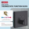 Angular Modern Push-Button Shower