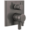 2-Handle Monitor&reg; 17 Series Valve Trim with 6-Setting Diverter