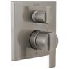 Angular Modern Monitor&reg; 14 Series Valve Trim with 6-Setting Integrated Diverter