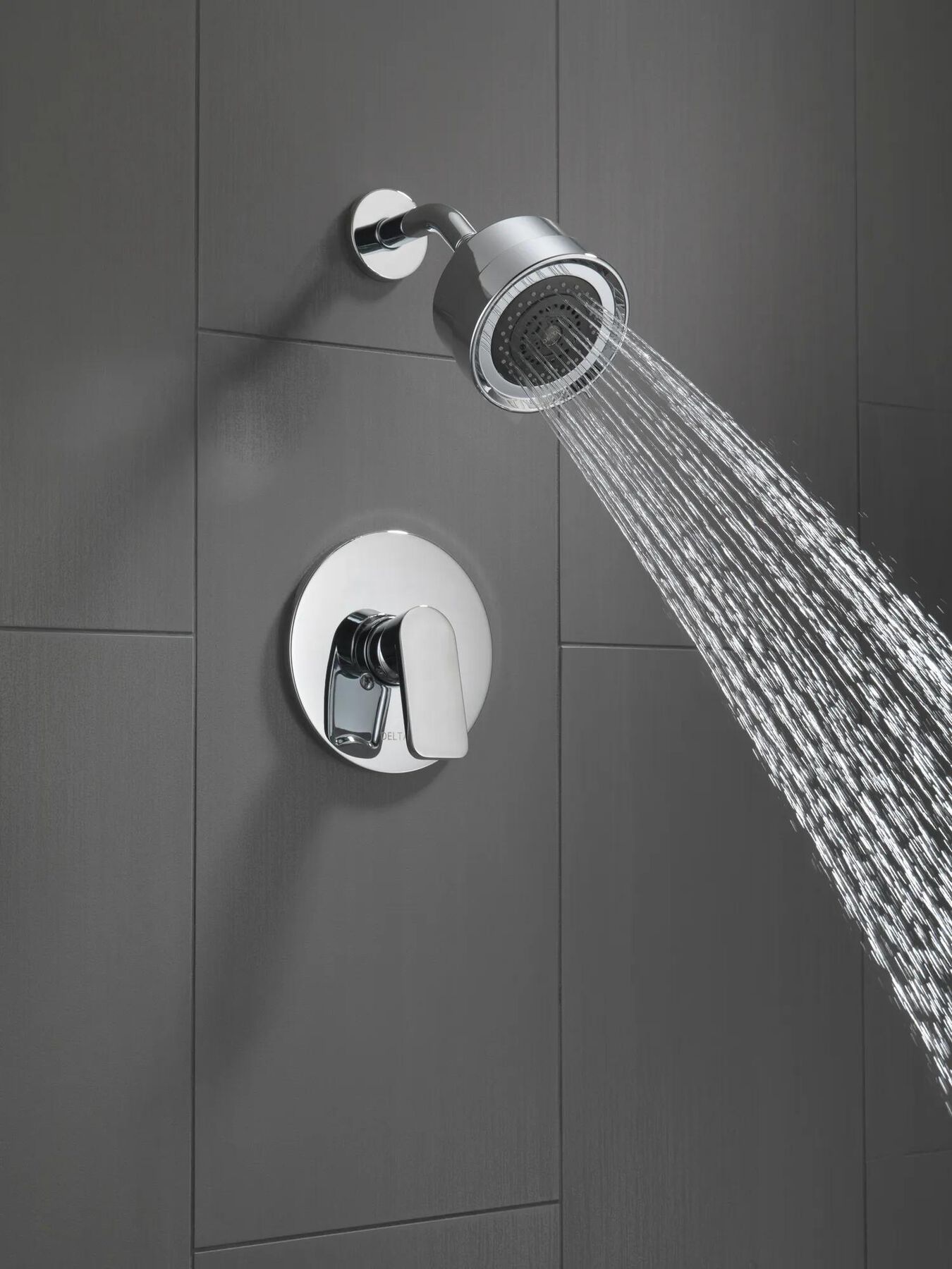 In-Wall Shower Only; with 3F Shower Head Ceramic Valve System
