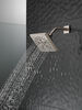 H<sub>2</sub>Okinetic&reg; 5-Setting Angular Modern Raincan Shower Head