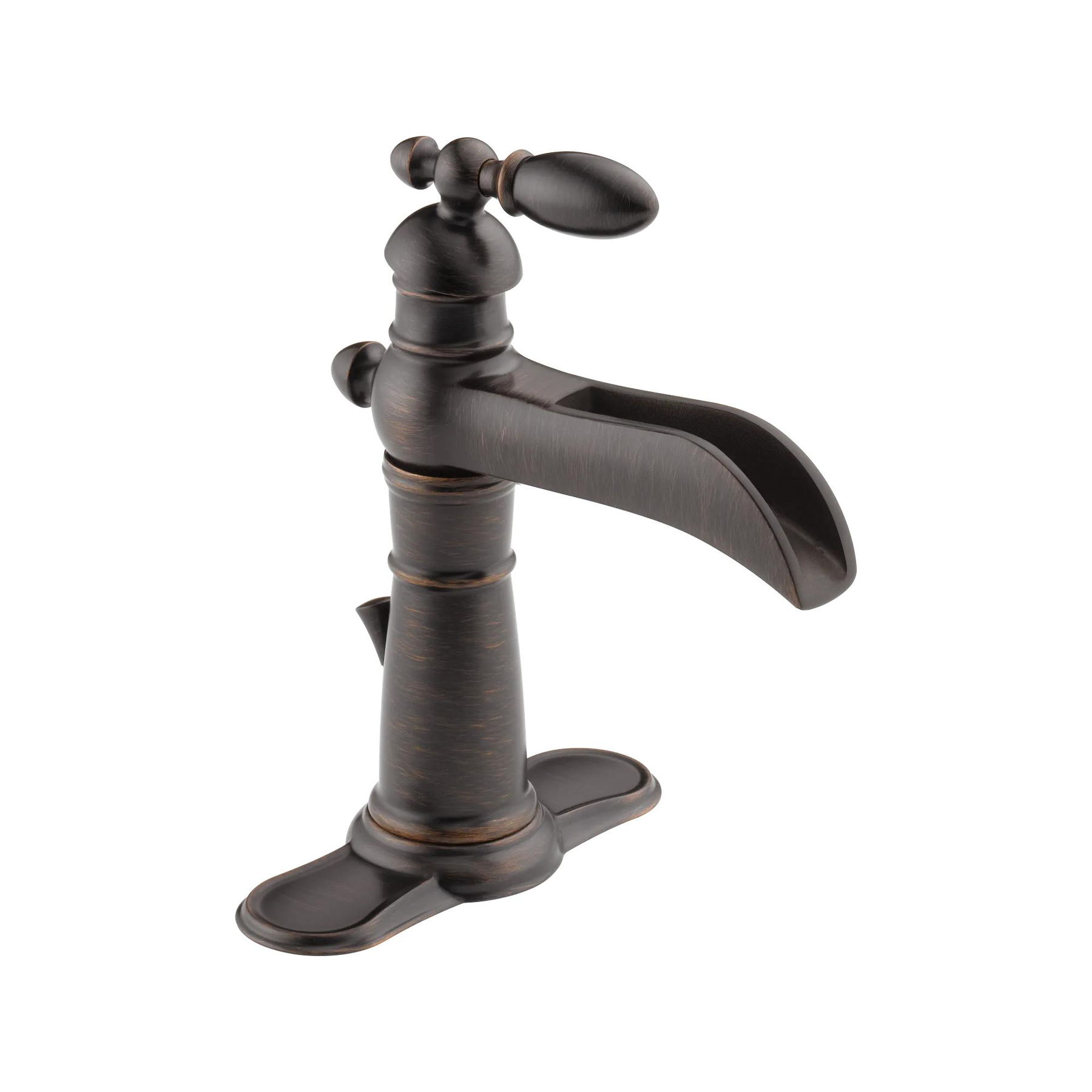Single Handle Channel Bathroom Faucet (Recertified)
