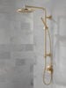 Single-Setting Metal Raincan Shower Head