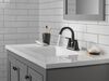 Two Handle Centerset Bathroom Faucet (Recertified)