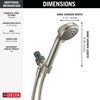 4-Setting Hand Shower
