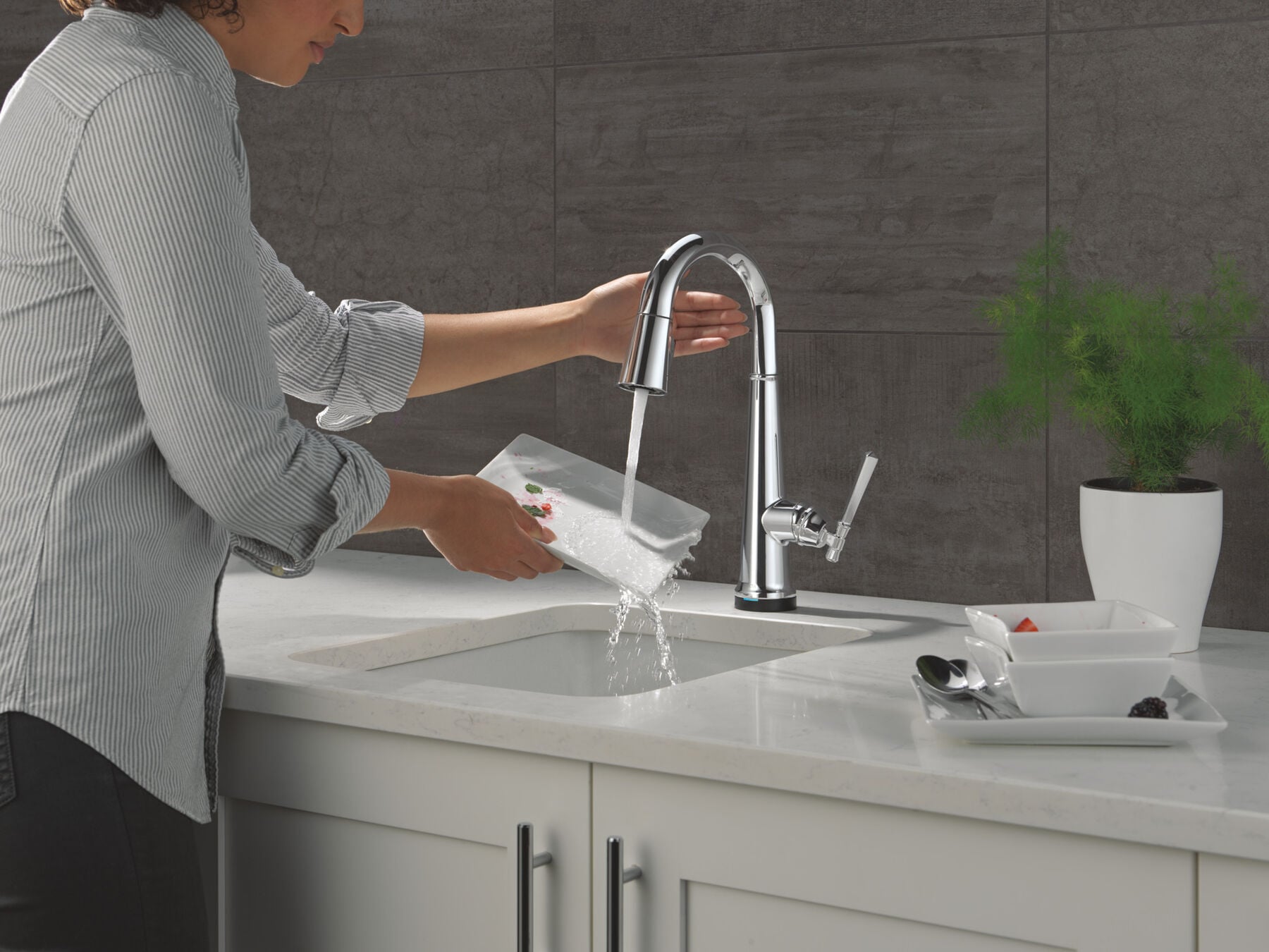 Touch2O&reg; Bar / Prep Faucet with Touchless Technology