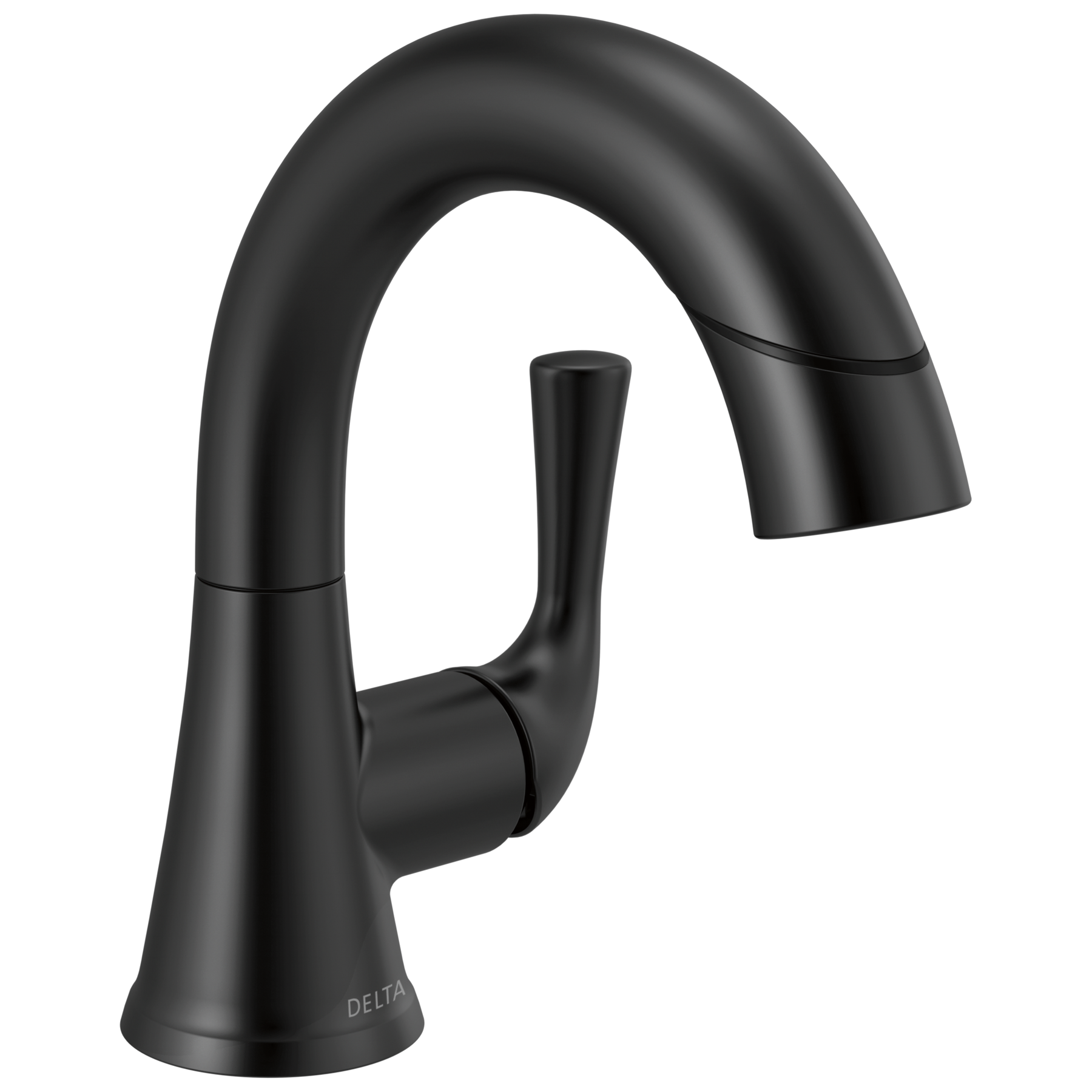 Single Handle Pull-Down Bathroom Faucet