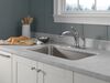 Single Handle Kitchen Faucet with Integral Spray