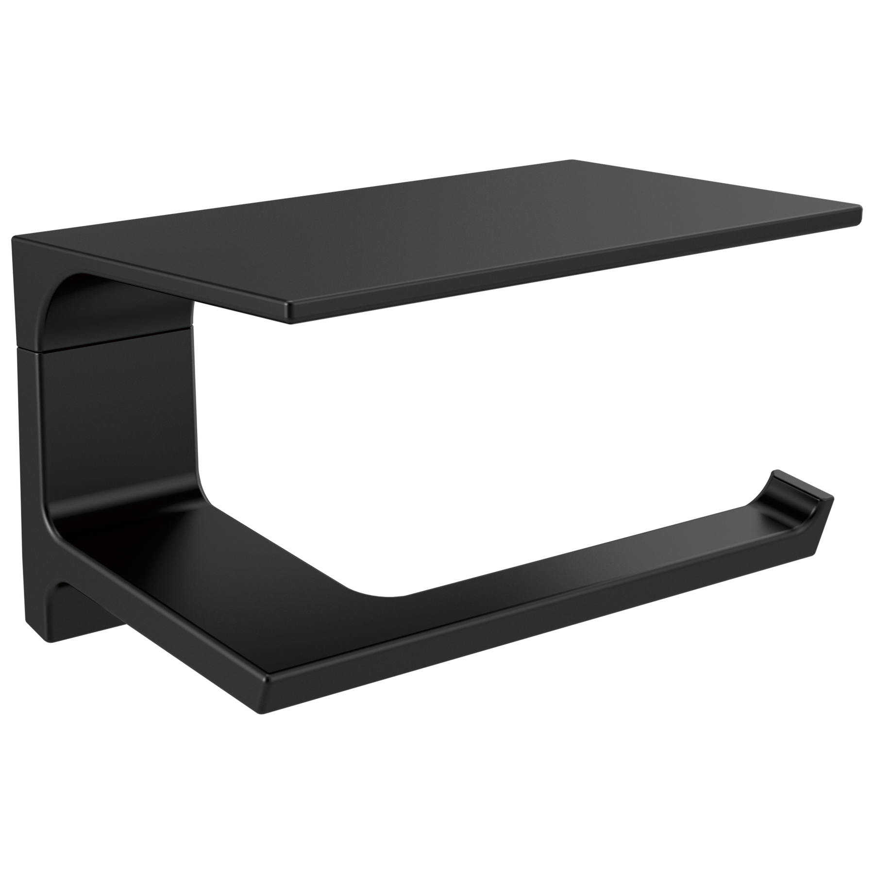 Tissue Holder with Shelf