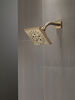 H<sub>2</sub>Okinetic&reg; 5-Setting Angular Modern Raincan Shower Head