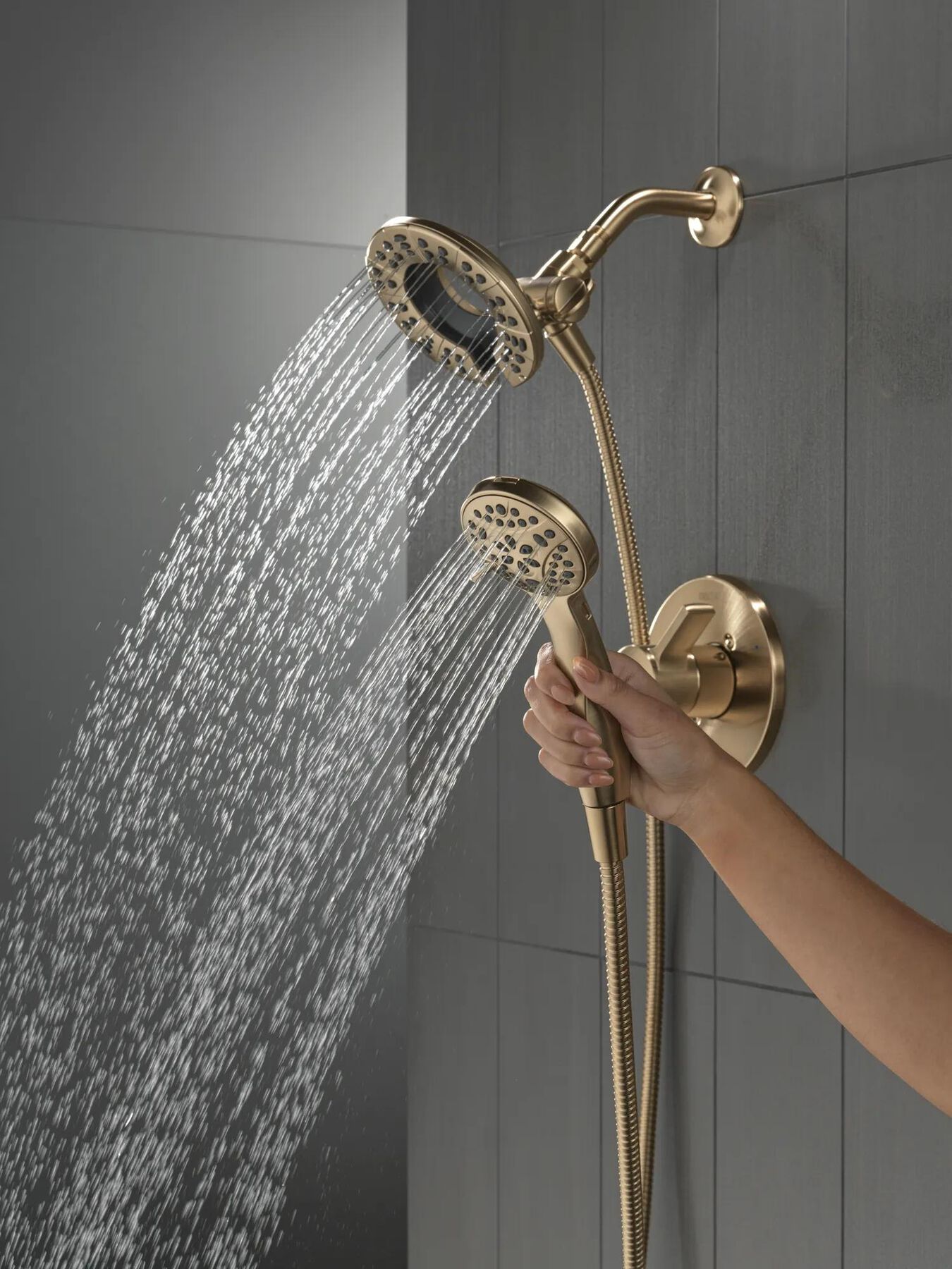 Shower Trim with High-Flow Rough Bundle