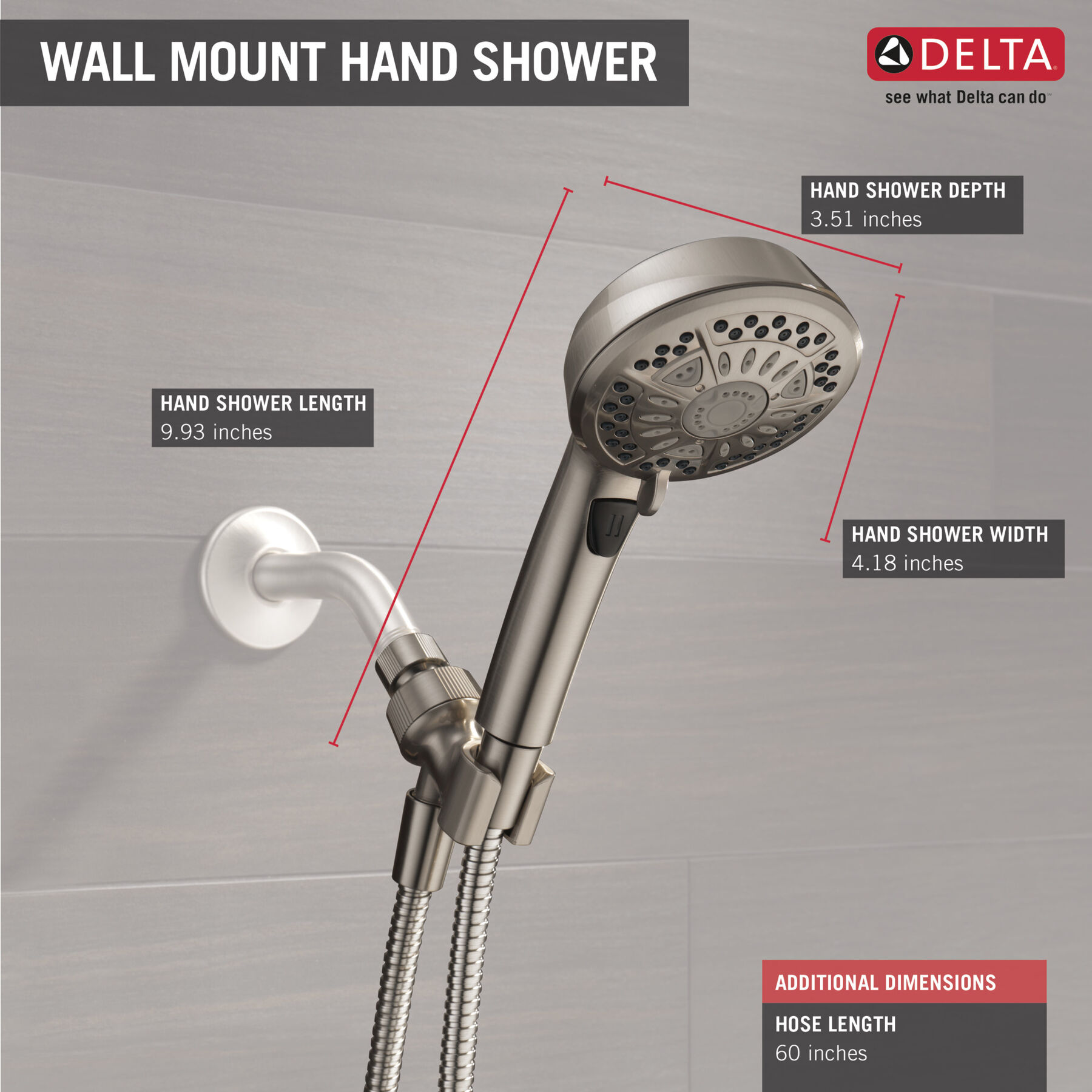 7 Setting Hand Shower (Recertified)