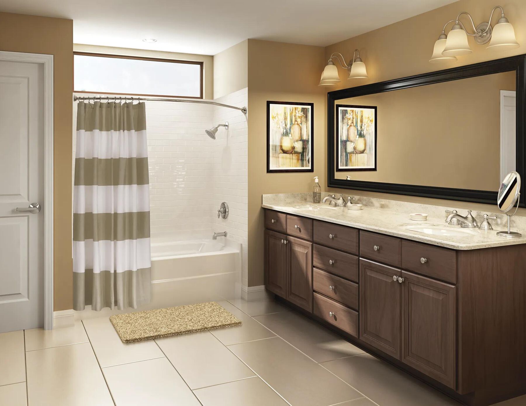 54" x 30" Bathtub - Right Drain