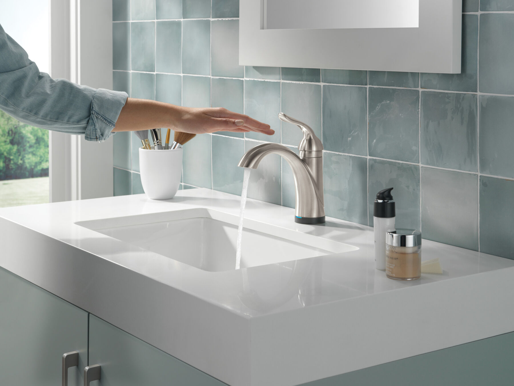Touch2O&reg; Bathroom Faucet with Touchless Technology