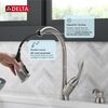 Single Handle Pull-Down Kitchen Faucet with Soap Dispenser and ShieldSpray&reg; Technology