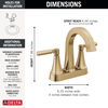 Two Handle Centerset Bathroom Faucet