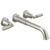 Two Handle Wall Mount Tub Filler Trim