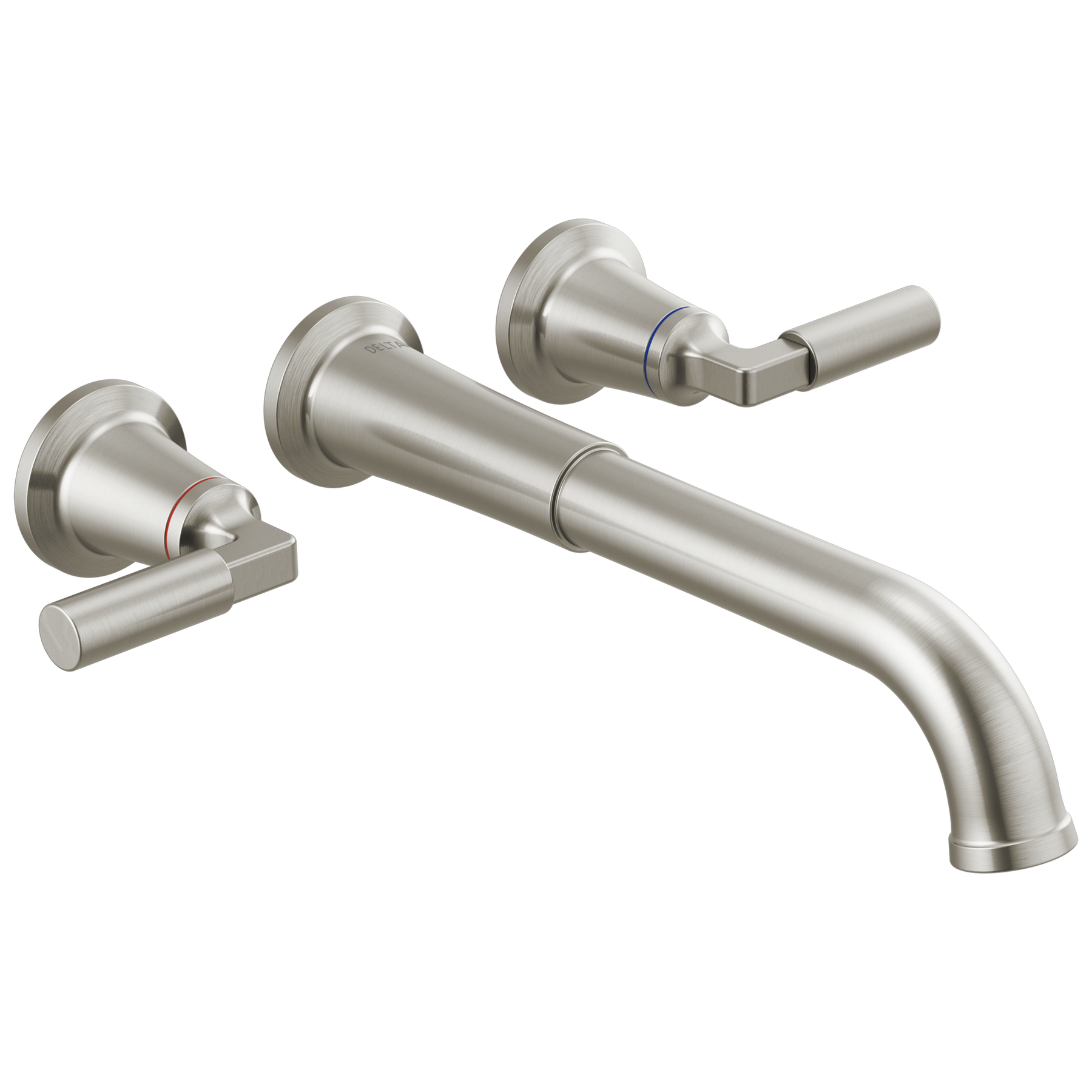 Two Handle Wall Mount Tub Filler Trim
