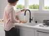Single Handle Pull-Down Touch<sub>2</sub>O&reg; Technology Kitchen Faucet with Touchless Technology