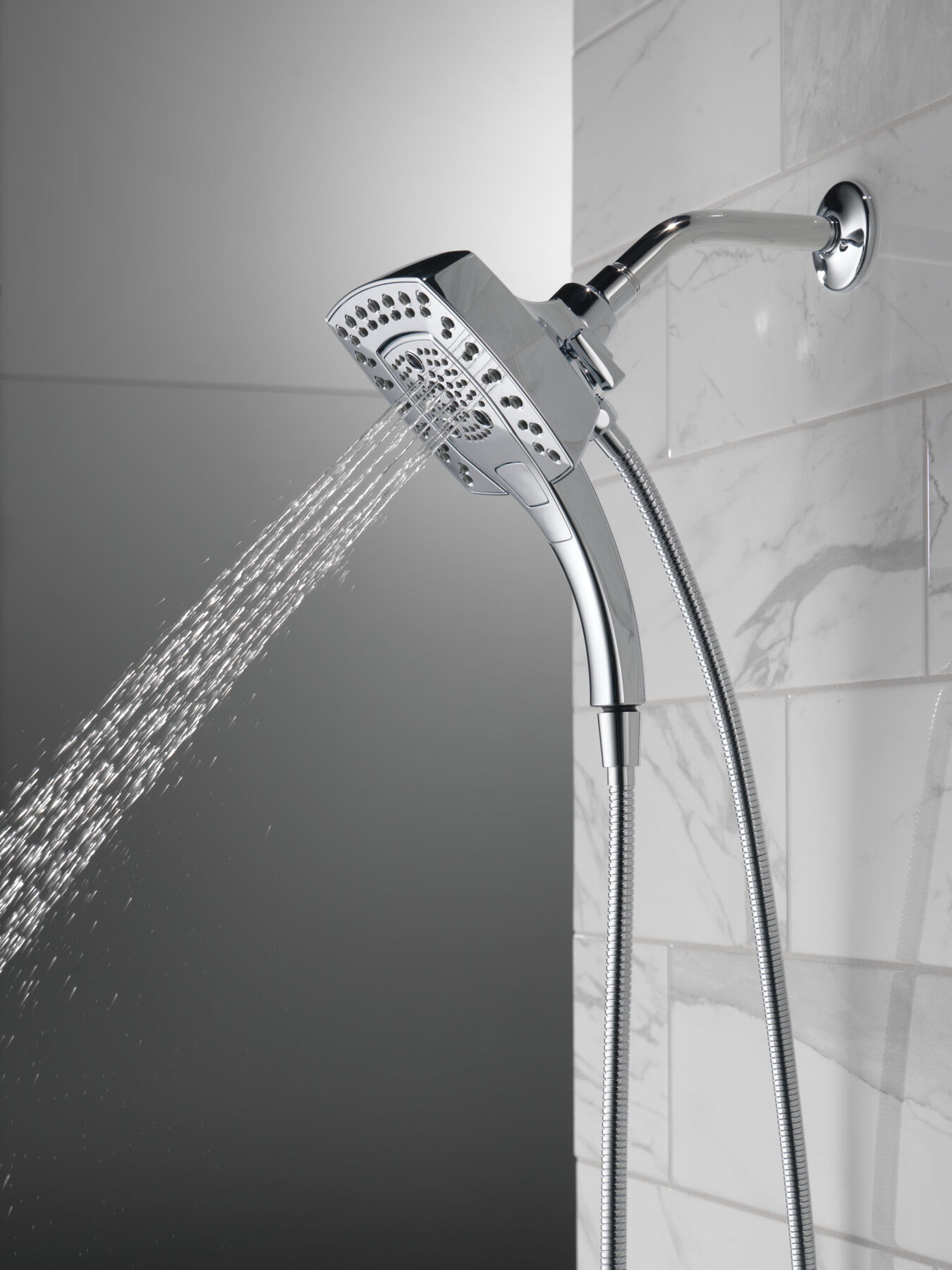 H<sub>2</sub>Okinetic&reg; In2ition&reg; 5-Setting Two-in-One Shower (Recertified)