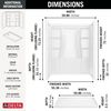 60x32 Alcove Shower Bundle - Left