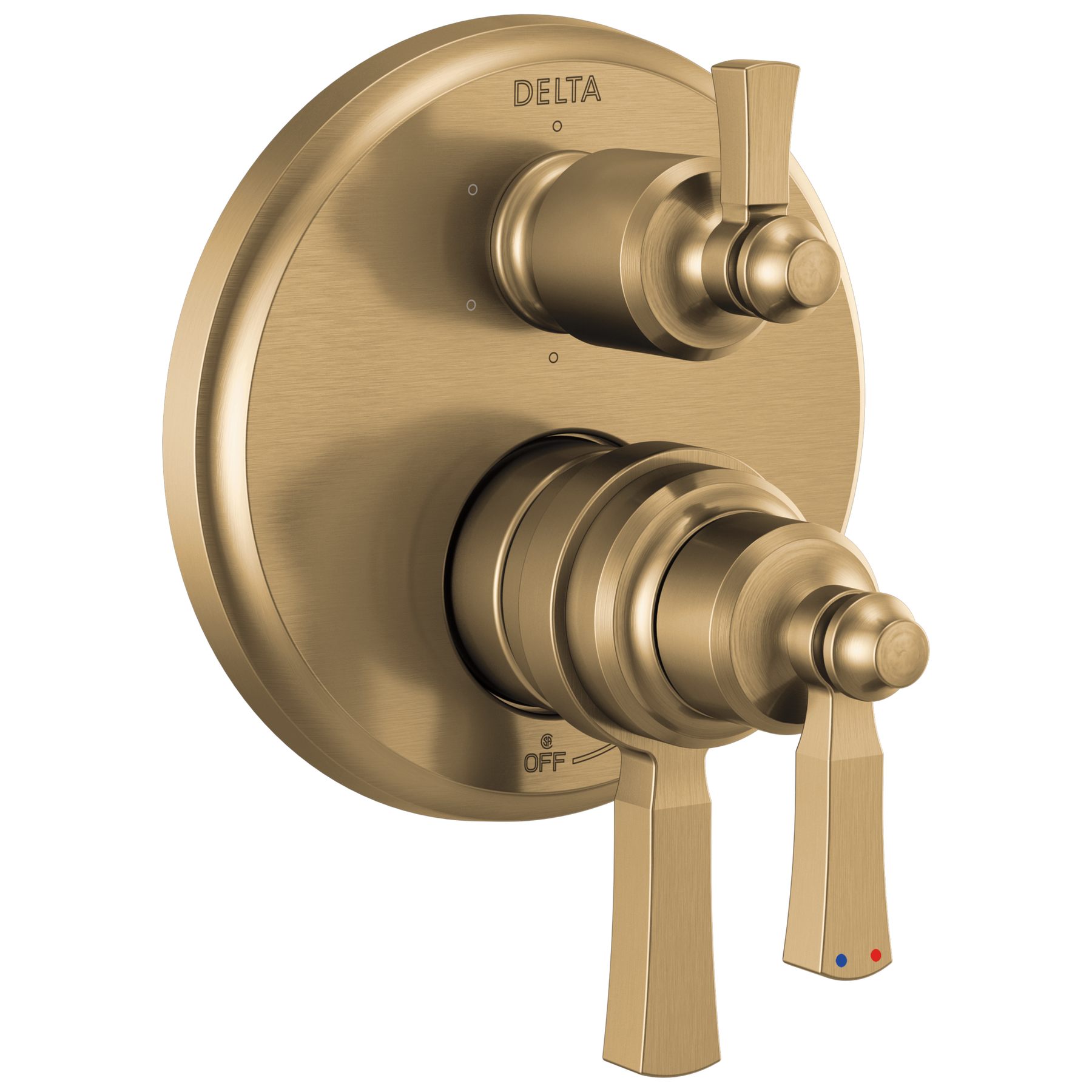 Traditional 2-Handle Monitor 17 Series Valve Trim with 6 Setting Diverter