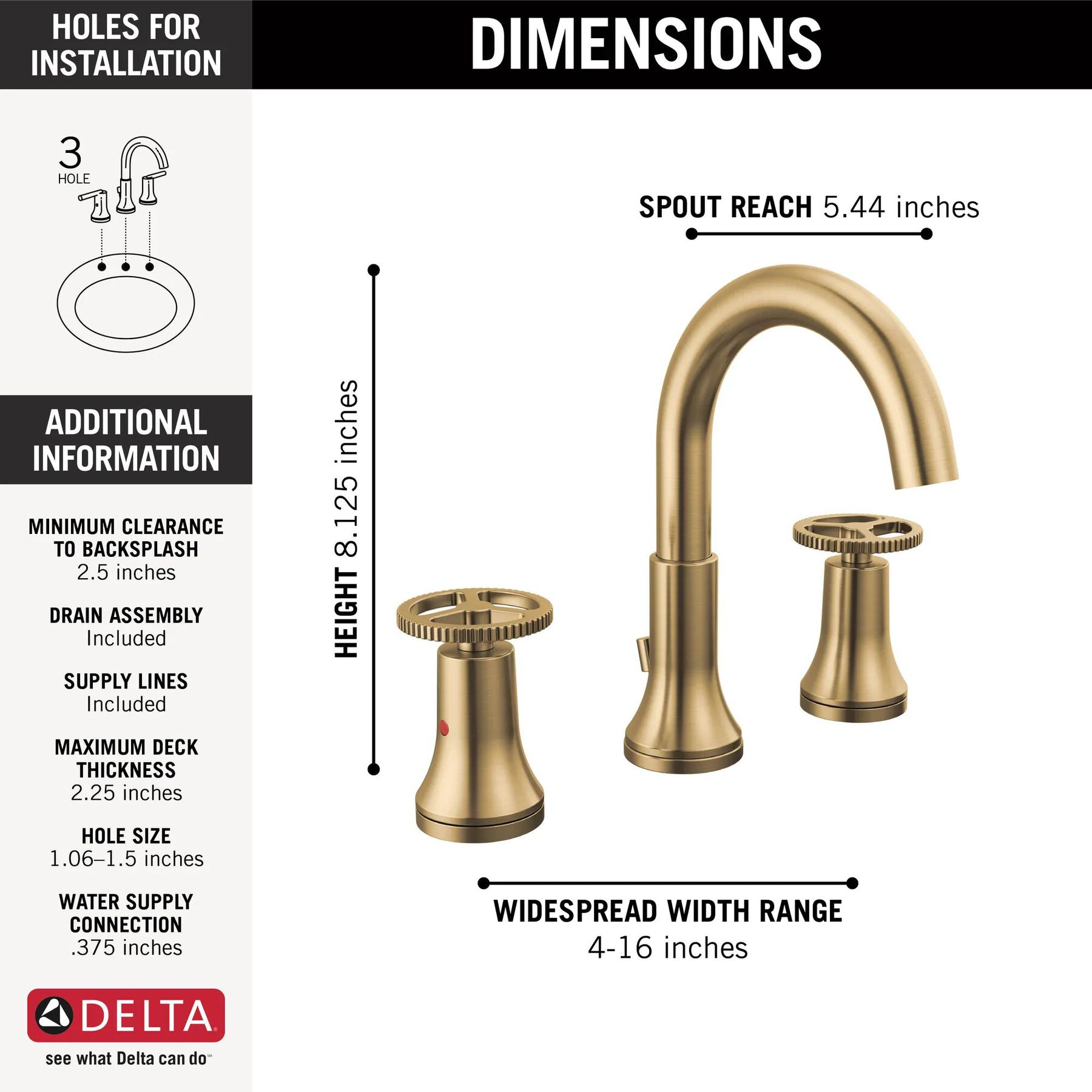 Widespread Bathroom (Recertified)