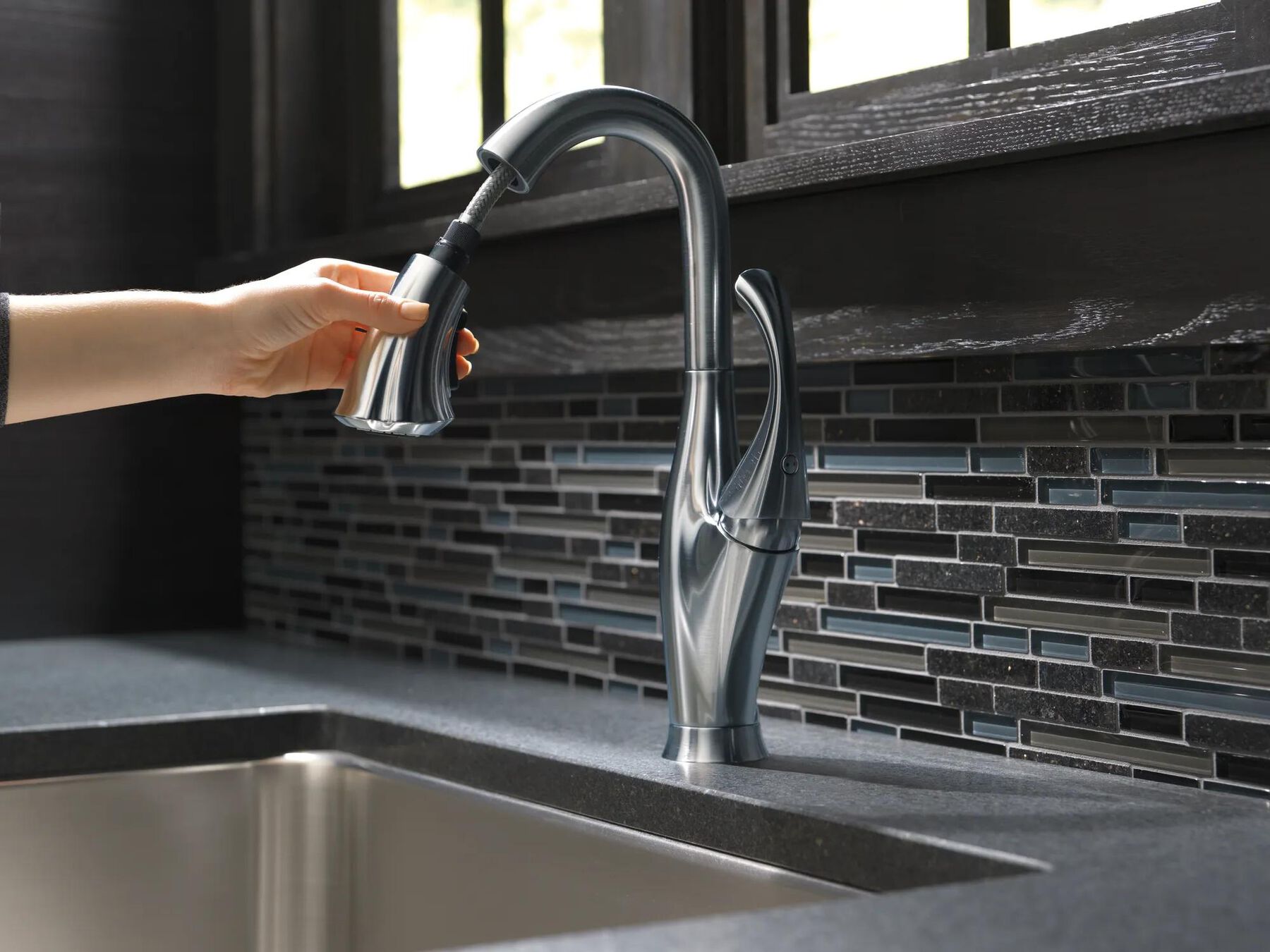 Single Handle Pull-Down Bar / Prep Faucet