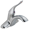 Single Handle Centerset Lavatory Faucet Less Pop-Up