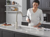 Single Handle Pull-Down Kitchen Faucet