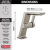 Single Handle Mid-Height Vessel Bathroom Faucet